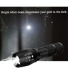 XYSRZ Bright Tactical Flashlight 5 Modes Zoomable Portable EDC Flashlight