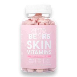 VitaBears SKIN Vitamins Type 1 & 3 Collagen Peptides - 60 Gummies for Dietary Supplement