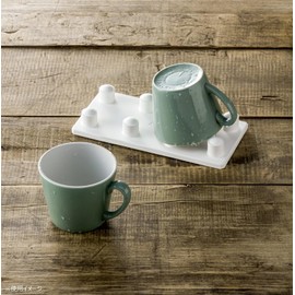 Anesty HO1820 Diatomaceous Earth Bottle Dryer, White, Width 7.5 x Depth 3.5 x Height 1.2 inches (19 x 9 x 3 cm), Convenient for Drying Plastic Bottles