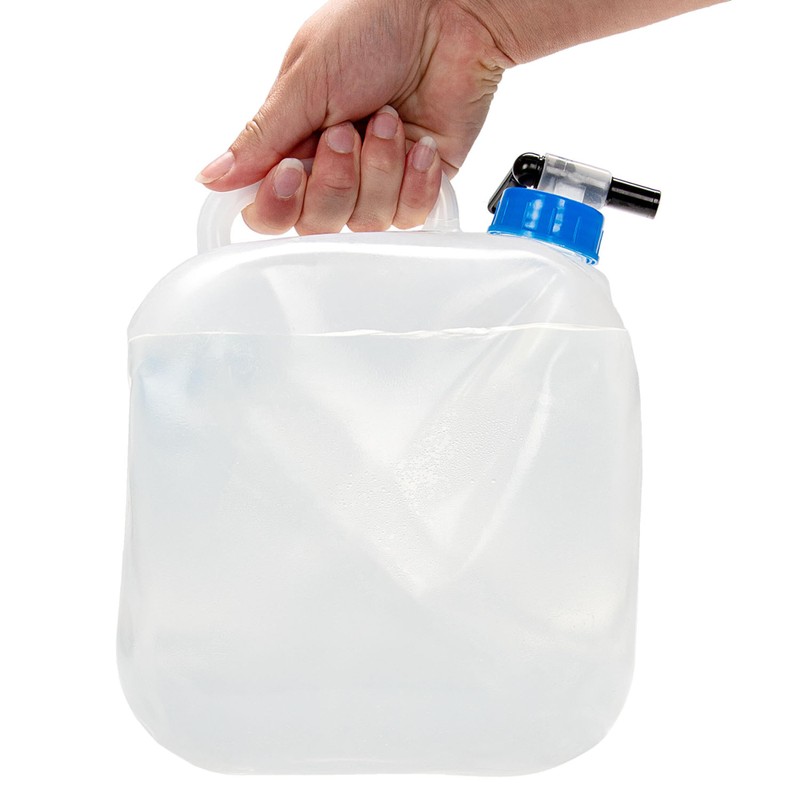alca® Foldable Water Canister 10 L Drinking Water Container with