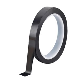 Misuyue 10 mm Kapton Tape, 33 m Heat Resistant Tape, Polyimide Insulation Tape for Electronics, 3D Printer Soldering, Sublimation and Insulating Circuit Boards, Matt Black