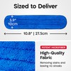 2 Pack Replacement Microfiber Cleaning Cloth– Used with 2-in-1 Telescoping