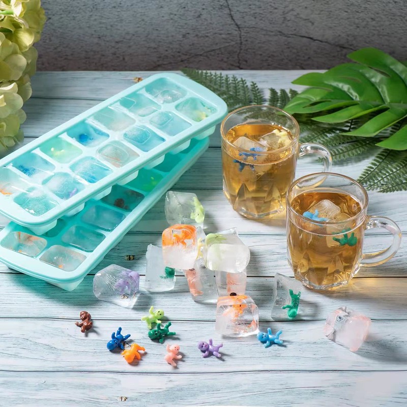 ZZYFGH 60 Mini Plastic Little Babies 12 Colors Tiny Figurines