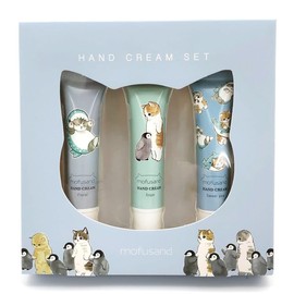 Shobido MD68270 Mofusond Hand Cream Set, Set of 3, Sea Creatures