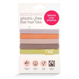 Kooshoo Cotton Organic Hair Ties, Bright Spark