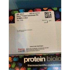 Thermo Scientific PN 88525 Pierce Protein Concentrator PES 3K MWCO, 5-20 ml