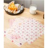 Sunch Craft 100 Sheets Wax Paper Sheets Heart & Rose