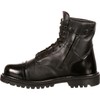 ROCKY Side Zipper Jump Boot, Black, Size 7.5(ME)