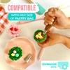 CukkiCakes 2pcs Grass Piping Nozzles Set (133 and 234) Icing