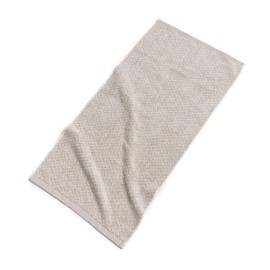 möve Brooklyn Herringbone Hand Towel 50 x 100 cm 85% Cotton / 10% Viscose from Bamboo Pulp / 5% Linen Natural / Cashmere