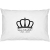 2 x 'Queen Elizabeth II Crown' Cotton Pillow Cases (PW00024517)