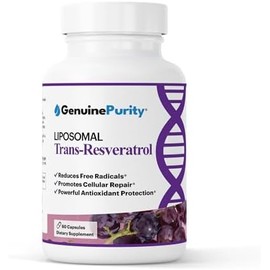 TransResveratrol Liposomal 500mg  Potente Antioxidante, Activa Sirtuinas  Pure Liposomal Tran