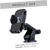 TEHAUX Car Phone Mount with Suction Cup Air Vent Clip