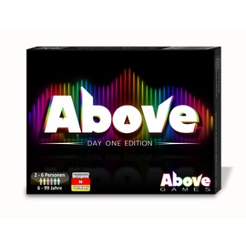 above - Day One Edition - The Smart Card Game for Fast Strategists! Easy Rules, High-Quality Design and Absolute Addiction Potential! From 6 Years