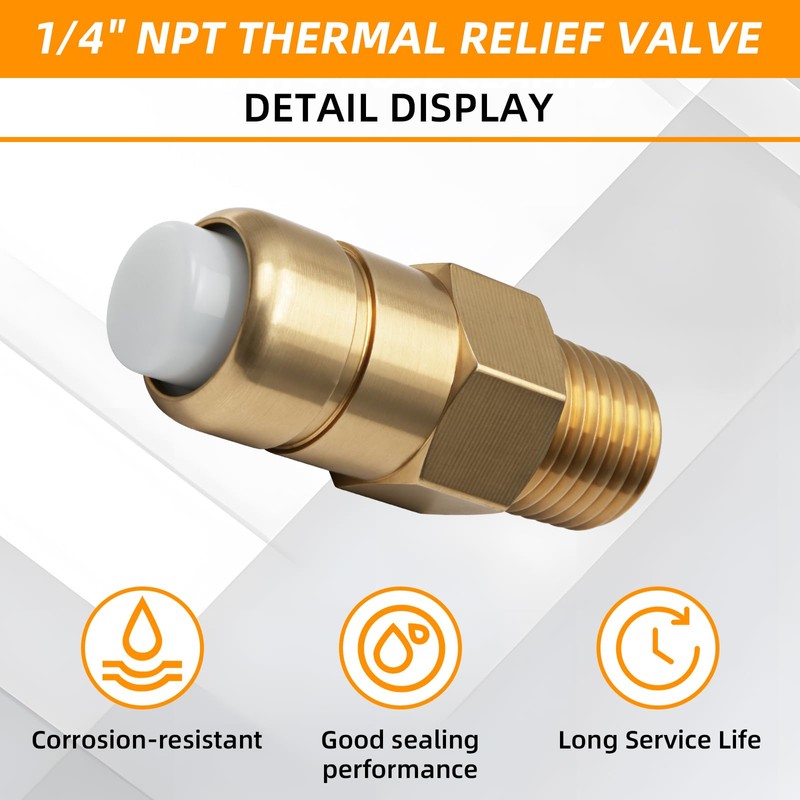 678169004 1/4" Thermal Release Valve for Pressure Washer