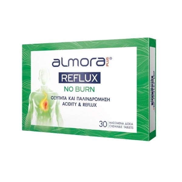 Elpen Almora Plus Reflux No Burn 30 chewable tabs