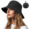 NPQQUAN Waterproof Quick Dry Bucket Hats for Woman Men Packable