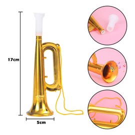 Nereds Trumpet Models Fun Musical Instruments Noise Makers for Kids Toddlers Birthday Party Favor (12)