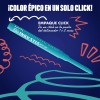 Delineador Nyx Professional Makeup Retráctil Epic Inky Stix Turquesa Mate
