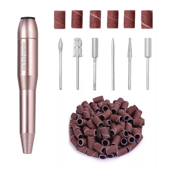 MelodySusie Kit Manicura Profesional Pulidor De Uñas Cortador Cutícula