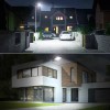 Luopez Luis Lámpara Led Solar Exterior 800w Luminaria Suburbana