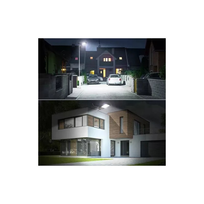 Luopez Luis Lámpara Led Solar Exterior 800w Luminaria Suburbana