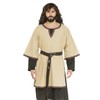 Renaissance Pirate Viking LARP Mens Costume Basic Medieval Tunic (Small)
