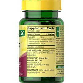 IKJ Concentrated Aloe Vera Gel Dietary Supplement, 50 Count