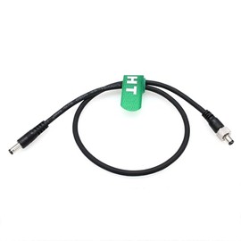 HangTon 50cm Power Cable for Smallrig Atomos Ninja V Hollyland Mars 400s Cosmo Blackmagic Video Assist Monitor Aputrue 60d Video Camera Monitor Wireless Transmitter LED Light