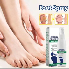Unbranded 2025 New Foot Sanitizer Spray with Tea Tree Oil, Tea Tree Oil Foot Spray 100ml