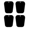QUUPY 2Pairs Plastic Boot Shapers Form Inserts 4Sheets Tall Boot