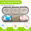 Weekly Pill Organizer 3 Times a Day - 7 Independent