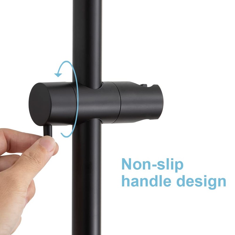 OFFO Shower Slide Bar 28 in Adjustable Installation Distance 19-27