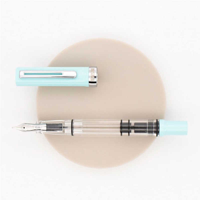 Twisbee Fountain Pen, Eco T, Mint Blue, Extra Fine Point,
