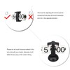 European Style Retro Digital Flip Down Clock 304 Stainless Steel