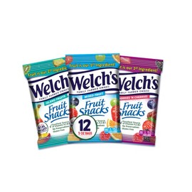 Welch’s Fruit Snacks, Variety Pack With Mixed Fruit, Berries 'N Cherries & Island Fruits, Gluten Free, Bulk Pack, 5oz (Pack of 12)
