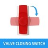 ERGAOBOY 5Pcs PVC Ball Valves, 25MM Water Pipe Shut-Off Valve