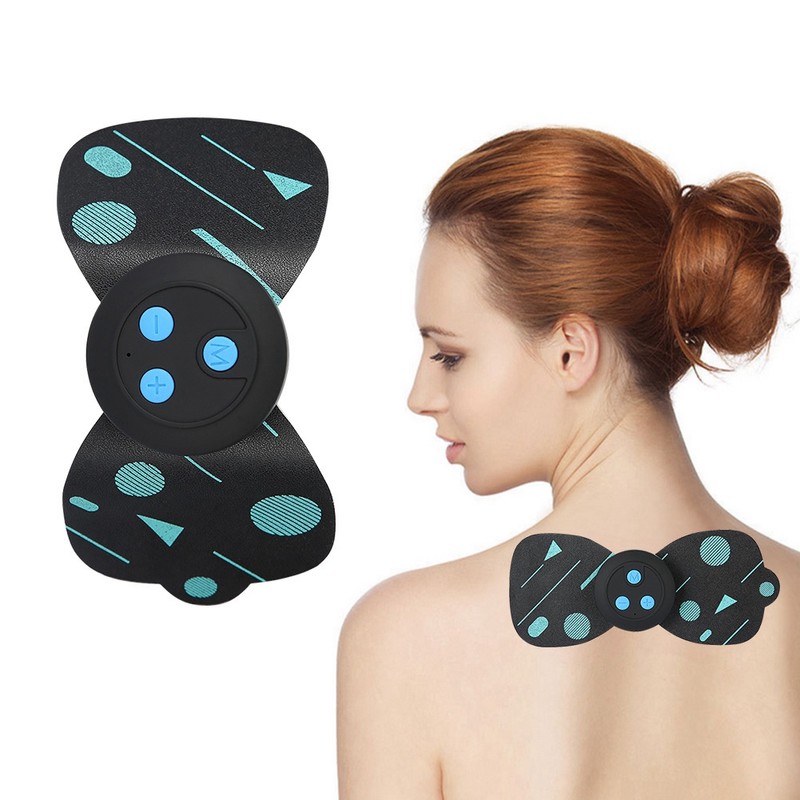 Mini Cervical Massager Multi functional Rechargeable Pulse Shoulder Neck Back