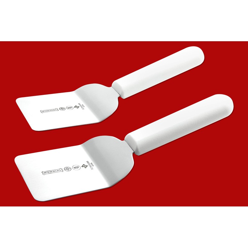 Mundial SCW5689 2 1/2-Inch Mini Turner, Set of 2, White