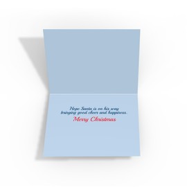 Stonehouse Collection Funny Christmas Cards Boxed Set, Santa Stuck in Snow with Elves & Reindeer – 12 Holiday Greeting Cards with Envelopes, Made in USA (Standard)