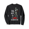 Tis But A Scratch Ren Faire Jousting Medieval Knights Sweatshirt
