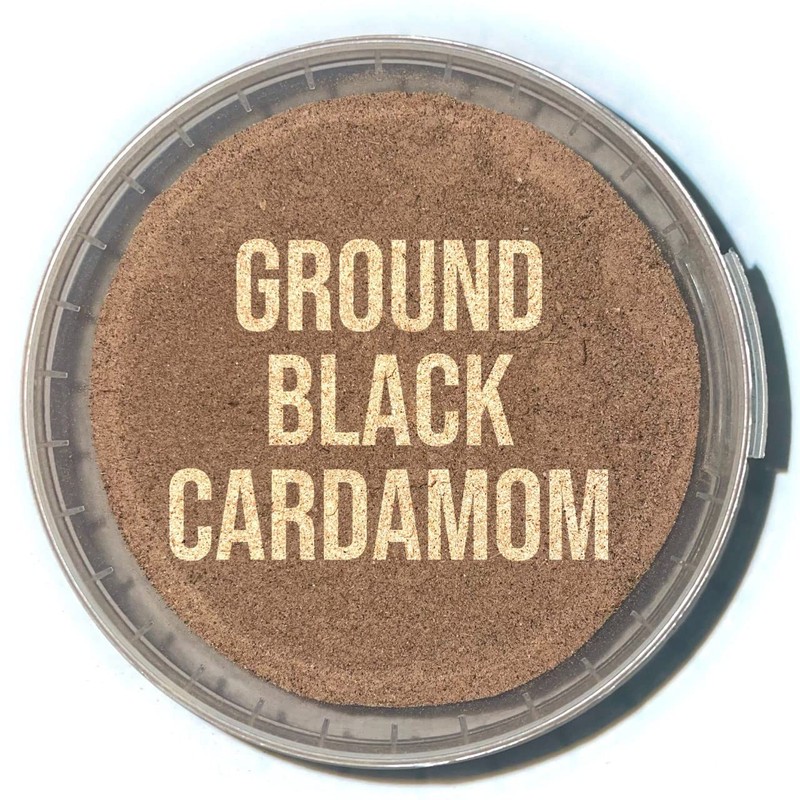 Ground Black Cardamom Powder - 200g
