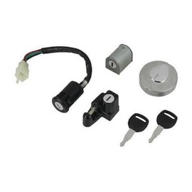 Super Cab C50/C70 Key Set, Tank Cap, Handle Lock, Ignition Key with 5 Pins