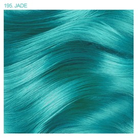 Adore Adore Semi Permanent Hair Color - Vegan and Cruelty-Free Green Hair Dye - 4 Fl Oz - 195 Jade (Pack of 1)