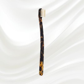 Coccola Toothbrush with Natural Bristles - Medium - Color: Classic tortoiseshell
