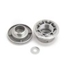 2 Pieces Trimmer Head, Aluminum Universal 4 Line Strimmer Head