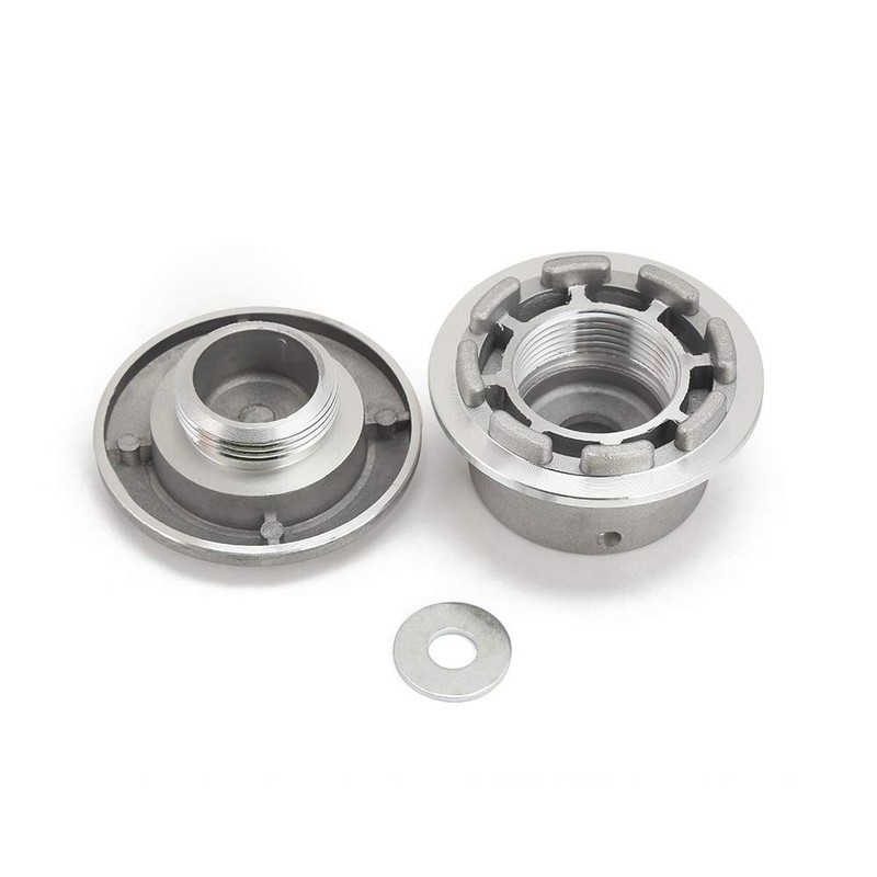 2 Pieces Trimmer Head, Aluminum Universal 4 Line Strimmer Head