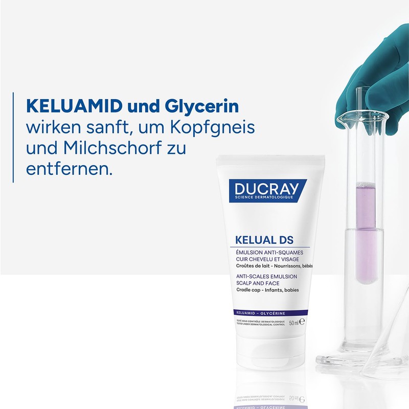 Ducray KELUAL Anti-Milk Scab Emulsion for Babies and Toddlers, Effective
