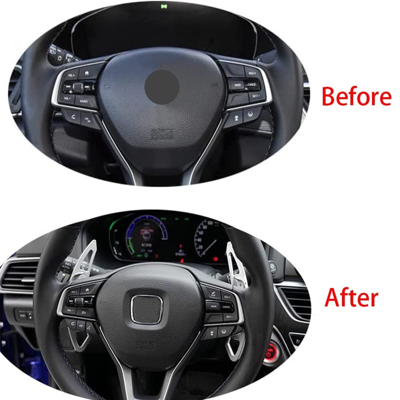 Aluminum Alloy Paddle Shift Steering Wheel Shifter Extension for Honda