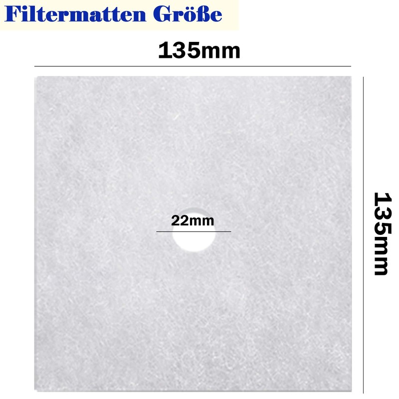 Replacement Filters for Maico ZF 60/100 and ER-AP/APB 0093.0680 Ventilation